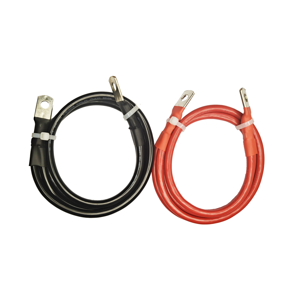 6 AWG *4 Pure Copper Inverter Cables